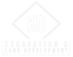 Logo of Ko Excavation & Land Development, featuring Website Design Jacksonville FL.